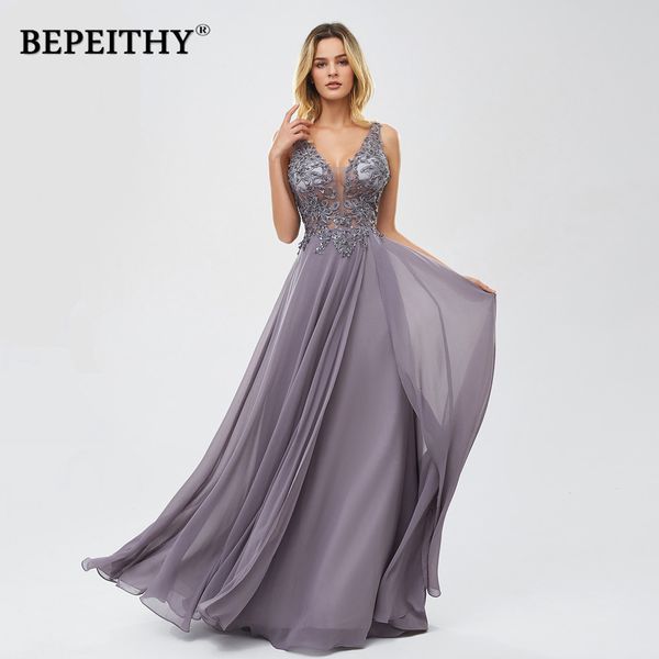 party dresses bepeithy vestidos de gala v neck long prom vintage chiffon evening dress 230221, White;black
party dresses bepeithy vestidos de gala v neck long prom vintage chiffon evening dress 230221, White;black