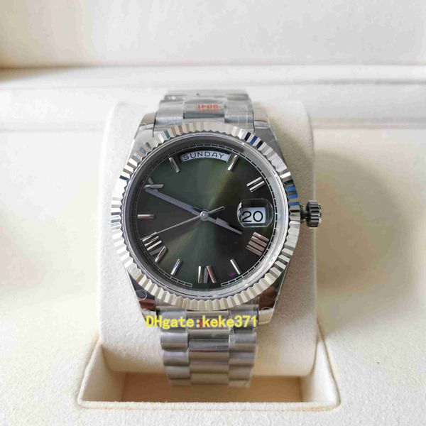 perfect men watches 228239 40mm stainless steel 904l sapphire green rome dial sapphire glass 3255 automatic mechanical mens watch wristwatch, Slivery;brown
perfect men watches 228239 40mm stainless steel 904l sapphire green rome dial sapphire glass 3255 automatic mechanical mens watch wristwatch, Slivery;brown