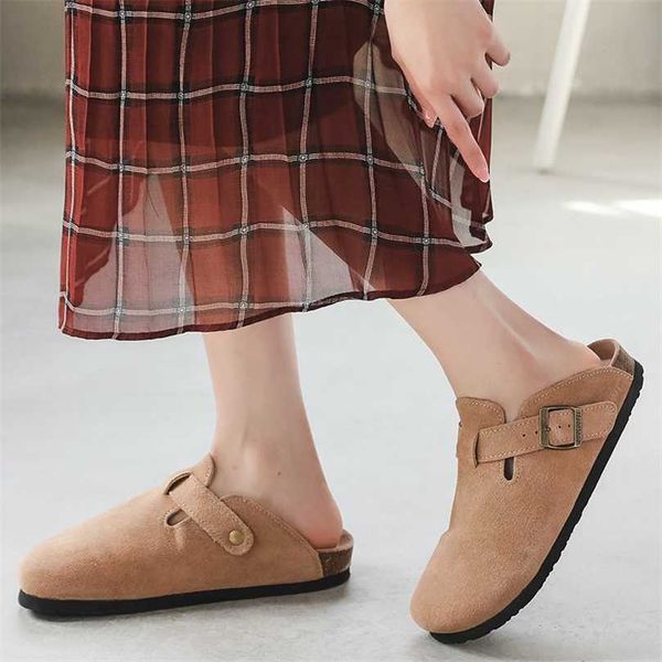 slippers factory designer birkinstocks baotou slippers women's summer fashion lazy large size cork half trailer korean version boken sh, Black
slippers factory designer birkinstocks baotou slippers women's summer fashion lazy large size cork half trailer korean version boken sh, Black