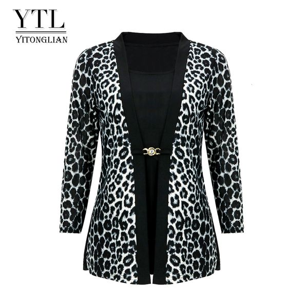 women's blouses shirts ytl women chic leopard blouse for work plus size fashion patchwork slim shirt long sleeve autumn spring tunic b, White
women's blouses shirts ytl women chic leopard blouse for work plus size fashion patchwork slim shirt long sleeve autumn spring tunic b, White
