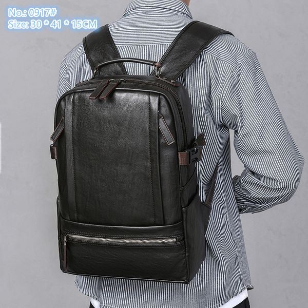 Factory wholesale men shoulder bags 2 colors vertical large-capacity business handbag street trend solid color leather bag outdoor leisure fashion backpack, Brown-0917#
Factory wholesale men shoulder bags 2 colors vertical large-capacity business handbag street trend solid color leather bag outdoor leisure fashion backpack, Brown-0917#