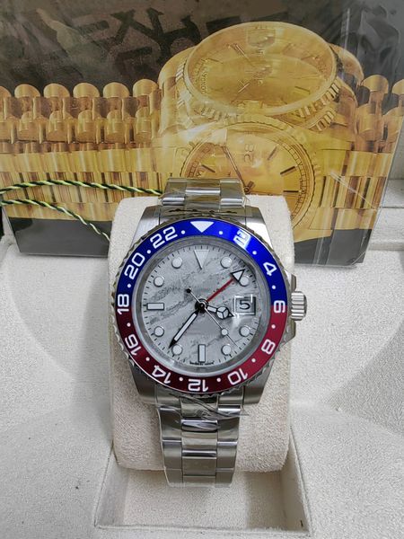 men's watch gmt ii-126710 batman 17-color 40mm ceramic watch ring luxury men's mechanical automatic movement wrist watch with orig, Slivery;brown
men's watch gmt ii-126710 batman 17-color 40mm ceramic watch ring luxury men's mechanical automatic movement wrist watch with orig, Slivery;brown