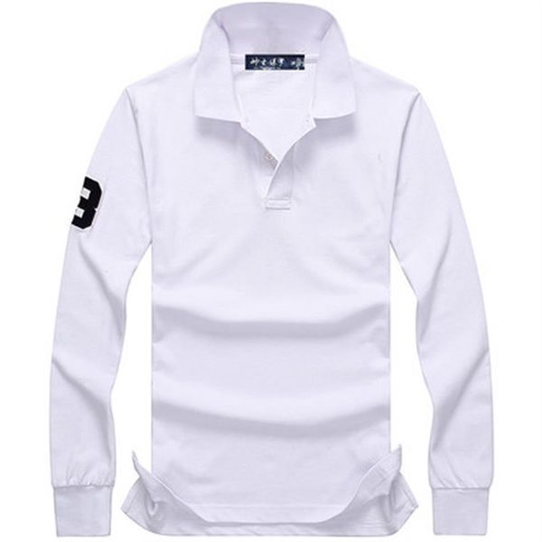 factory direct s 2020 autumn and winter new men's polo shirt long-sleeved high-quality 100% cotton men's fashion lon200z, White;black
factory direct s 2020 autumn and winter new men's polo shirt long-sleeved high-quality 100% cotton men's fashion lon200z, White;black