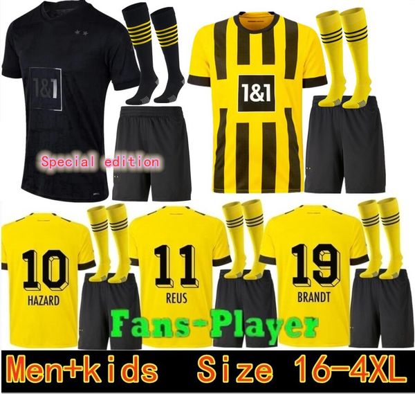 23 24 westfalen dortmund all-black special soccer jersey special edition borussia kohle & stahl 22 23 football shirt reus bellingham hummels, Black;yellow
23 24 westfalen dortmund all-black special soccer jersey special edition borussia kohle & stahl 22 23 football shirt reus bellingham hummels, Black;yellow