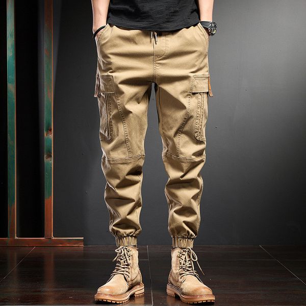 men's pants cargo military multipocket trousers solid color casual streetpant outdoor jogger 230221, Black
men's pants cargo military multipocket trousers solid color casual streetpant outdoor jogger 230221, Black