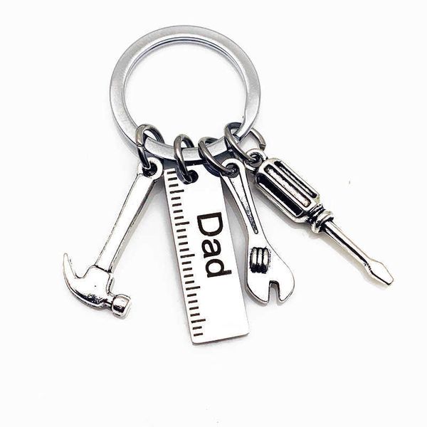 key rings european and american diy stainless steel keychain dad hammer screwdriver wrench dad's tool father's day gift car keycha, Slivery;golden
key rings european and american diy stainless steel keychain dad hammer screwdriver wrench dad's tool father's day gift car keycha, Slivery;golden