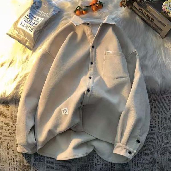 men's casual shirts autumn and winter plus velvet thick longsleeved shirt male student design sense niche jacket retro hong kong style, White;black
men's casual shirts autumn and winter plus velvet thick longsleeved shirt male student design sense niche jacket retro hong kong style, White;black