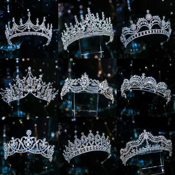 tiaras luxury diverse silver color crystal bridal tiaras crown rhinestone pageant diadema collares headpieces wedding hair accessories z0220, White;golden
tiaras luxury diverse silver color crystal bridal tiaras crown rhinestone pageant diadema collares headpieces wedding hair accessories z0220, White;golden
