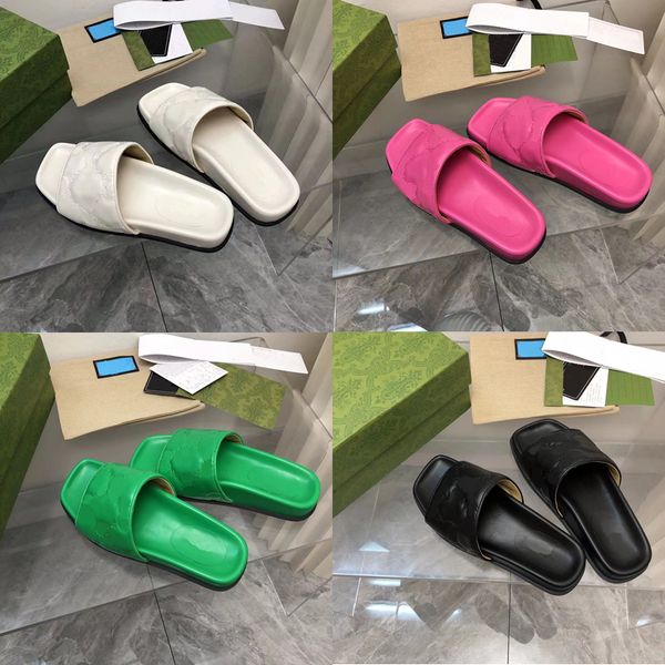 2023 designer luxury pure colorelectric embroidered lazy slippers classic women leather soft bottom slides sandal lady outdoors flat flip fl, Black
2023 designer luxury pure colorelectric embroidered lazy slippers classic women leather soft bottom slides sandal lady outdoors flat flip fl, Black