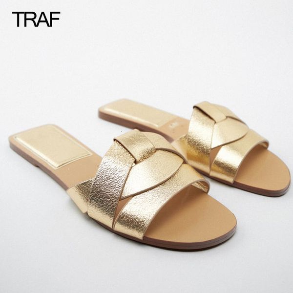 sandals traf summer women's flat slippers sandals gold flat criss-cross leather slider sandals woman luxury slingback shoes 230221, Black
sandals traf summer women's flat slippers sandals gold flat criss-cross leather slider sandals woman luxury slingback shoes 230221, Black