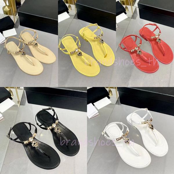 designer sandals women flip flops slipper love crystal decoration leather low heel fashion summer outdoor comfortable flat sports casual sho, Black
designer sandals women flip flops slipper love crystal decoration leather low heel fashion summer outdoor comfortable flat sports casual sho, Black