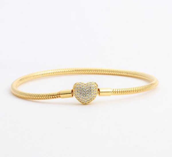 fashion 18k yellow gold plated diamond heart bracelets set 925 silver snake chain bracelet for women wedding jewelry, Golden;silver
fashion 18k yellow gold plated diamond heart bracelets set 925 silver snake chain bracelet for women wedding jewelry, Golden;silver