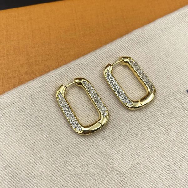 fashion womens designer earrings ear stud brand letter 18k gold plated copper geometry earring wedding party jewerlry with box, Golden;silver
fashion womens designer earrings ear stud brand letter 18k gold plated copper geometry earring wedding party jewerlry with box, Golden;silver