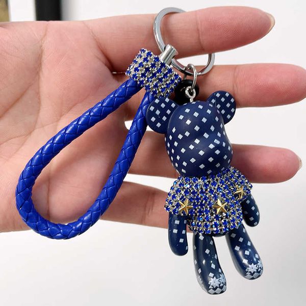 key rings luxury creative rhinestone bear keychain fashion animal keyring for women car bag pendant key chains couple gift wholesale j230222, Slivery;golden
key rings luxury creative rhinestone bear keychain fashion animal keyring for women car bag pendant key chains couple gift wholesale j230222, Slivery;golden