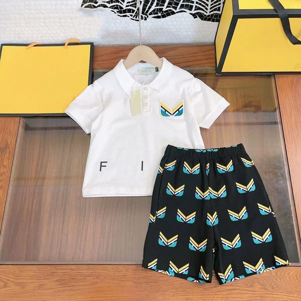 kid sets kids designer set baby clothers 2pics toddler t shirt clothing boy girl tracksuits turn-down collar short sleeve luxury summer clas, White
kid sets kids designer set baby clothers 2pics toddler t shirt clothing boy girl tracksuits turn-down collar short sleeve luxury summer clas, White