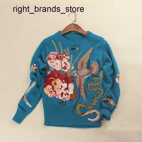 women's sweaters spring new runway women pullovers sweaters luxury blue beading bird embroidery christmas vintage ladies knitted jumper, White;black
women's sweaters spring new runway women pullovers sweaters luxury blue beading bird embroidery christmas vintage ladies knitted jumper, White;black