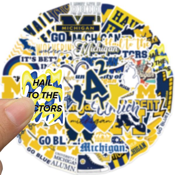 50pcs michigan stickers skate accessories waterproof vinyl sticker for skateboard lapluggage bicycle motorcycle phone car decals
50pcs michigan stickers skate accessories waterproof vinyl sticker for skateboard lapluggage bicycle motorcycle phone car decals