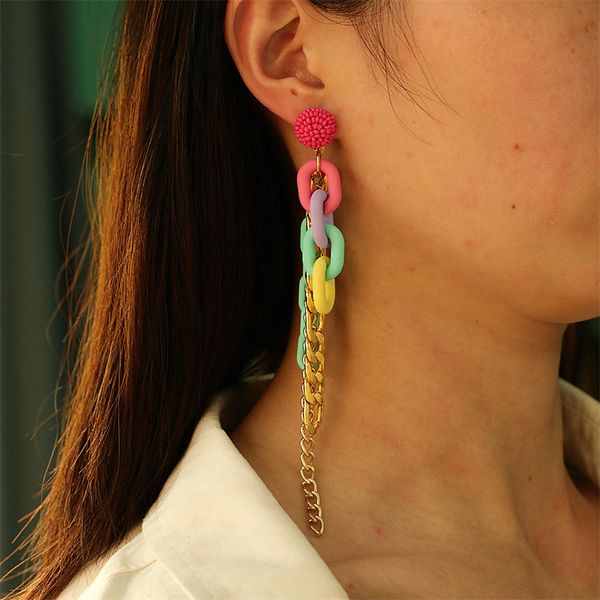 stud tassel geometric dangle earrings summer vacation exaggerated statement earrings women's earrings, Golden;silver
stud tassel geometric dangle earrings summer vacation exaggerated statement earrings women's earrings, Golden;silver