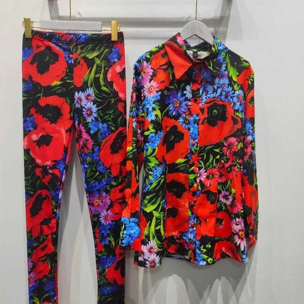 23ss brand women shirt pants printed suit lapel shirts set suspender dress suits womens clothing a1, White;black
23ss brand women shirt pants printed suit lapel shirts set suspender dress suits womens clothing a1, White;black