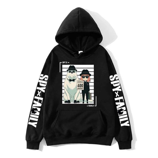men's hoodies sweatshirts anime spy x family hoodie y2k clothes anya forger kawaii style sweatshirt harajuku fleece pullovers long slee, Black
men's hoodies sweatshirts anime spy x family hoodie y2k clothes anya forger kawaii style sweatshirt harajuku fleece pullovers long slee, Black