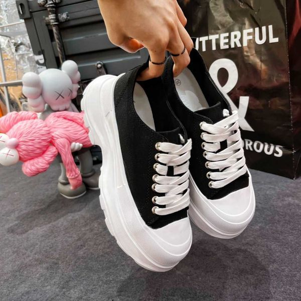 designer shoes mumaikun small white 2023 new sponge cake women 3 generation thick soled canvas for versatile dad shoes, Black
designer shoes mumaikun small white 2023 new sponge cake women 3 generation thick soled canvas for versatile dad shoes, Black