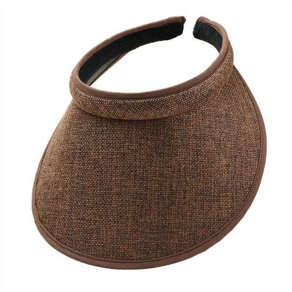 ball caps solid color headband outdoor sun protection empty hat anti-uv wide brim spring summer sun visor hat dad cap r230220, Blue;gray
ball caps solid color headband outdoor sun protection empty hat anti-uv wide brim spring summer sun visor hat dad cap r230220, Blue;gray