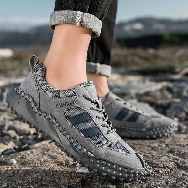 fashion casual shoes men women grey khaki mesh breathable outdoor sports sneakers size 39-46
fashion casual shoes men women grey khaki mesh breathable outdoor sports sneakers size 39-46
