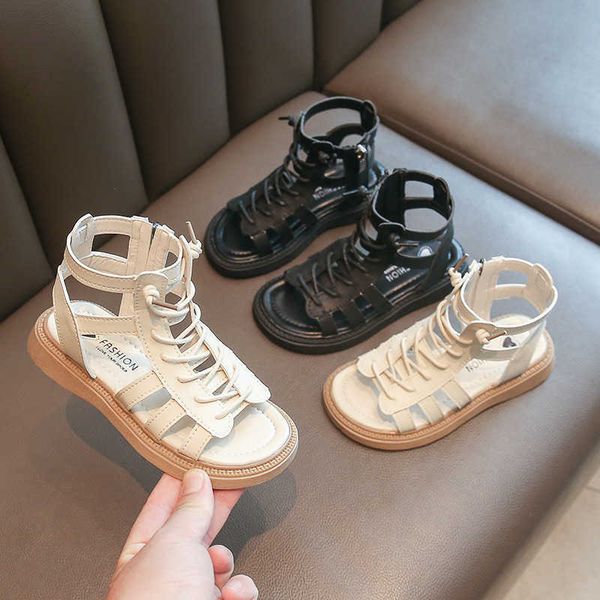 sandals kids sandals 2022 summer girls sandals roman style children beach shoes fashion show princess shoes soft sole student shoes r230220, Black;red
sandals kids sandals 2022 summer girls sandals roman style children beach shoes fashion show princess shoes soft sole student shoes r230220, Black;red