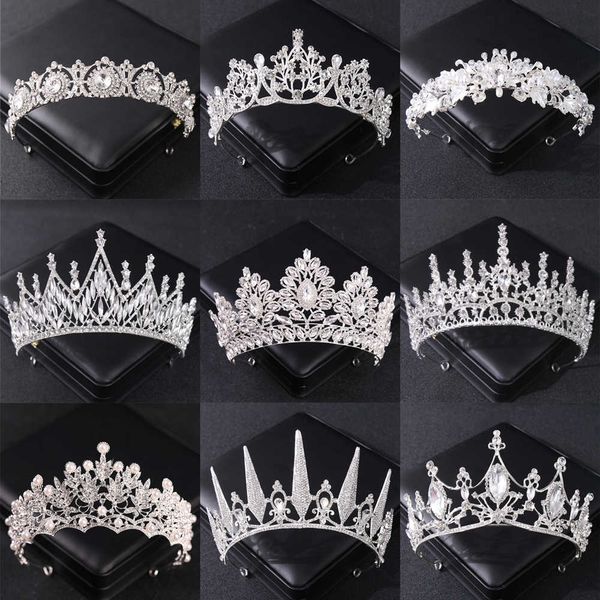 tiaras silver color crystal tiaras and crowns for bride women party queen bridal wedding hair accessories jewelry headpiece crown tiara z022, White;golden
tiaras silver color crystal tiaras and crowns for bride women party queen bridal wedding hair accessories jewelry headpiece crown tiara z022, White;golden