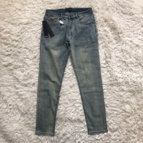23ss men usa autumn winter zipper denim pants washed flexible patchwork jeans high street straight trousers 305, Black;brown
23ss men usa autumn winter zipper denim pants washed flexible patchwork jeans high street straight trousers 305, Black;brown