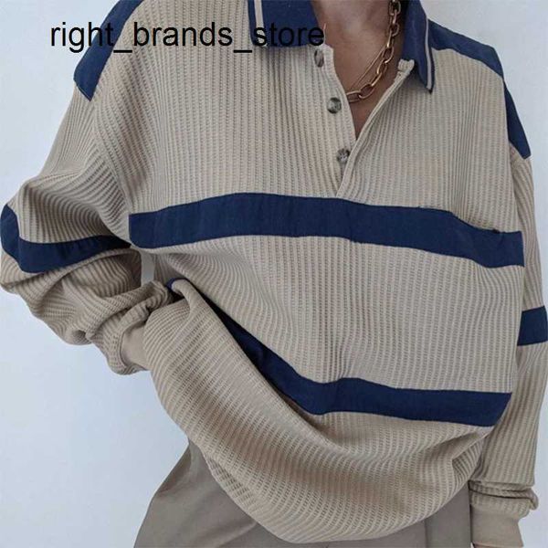 women's sweaters retro sweater beige knitted polo shirt striped sweater fashion loose pullover womens winter sweaters aesthetic sweater, White;black
women's sweaters retro sweater beige knitted polo shirt striped sweater fashion loose pullover womens winter sweaters aesthetic sweater, White;black