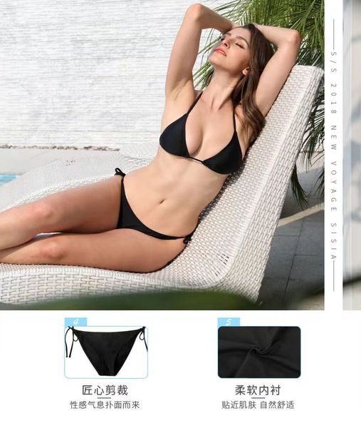 est classical black bikini solid plus size bikini set xxl bathing suits removable pad fully lined women swimwear
est classical black bikini solid plus size bikini set xxl bathing suits removable pad fully lined women swimwear