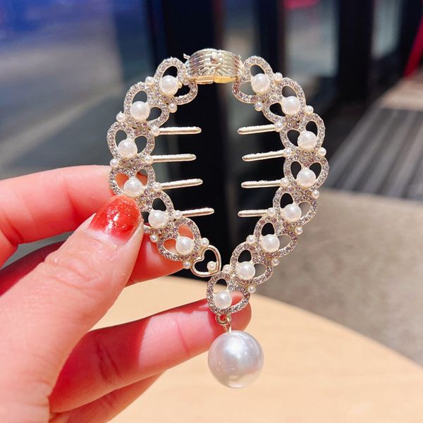 new fashion woman elegant ribbon tassels geometric pearl rhinestone hairpins ponytail holder alloy barrettes girls hair accessories headwear, Slivery;white
new fashion woman elegant ribbon tassels geometric pearl rhinestone hairpins ponytail holder alloy barrettes girls hair accessories headwear, Slivery;white