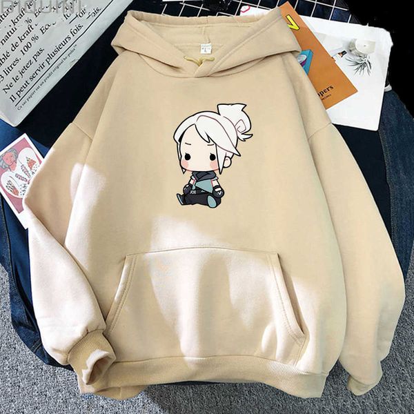 men's hoodies sweatshirts valorant anime hoodie jett streetwear womens oversized sweatshirt cute cartoon print tracksuit men dents pull, Black
men's hoodies sweatshirts valorant anime hoodie jett streetwear womens oversized sweatshirt cute cartoon print tracksuit men dents pull, Black