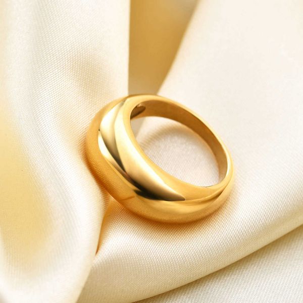 carlidana minimalism polish stainless steel chunky rings gold color trendy geometric round circle ring for women wedding jewelry, Silver
carlidana minimalism polish stainless steel chunky rings gold color trendy geometric round circle ring for women wedding jewelry, Silver