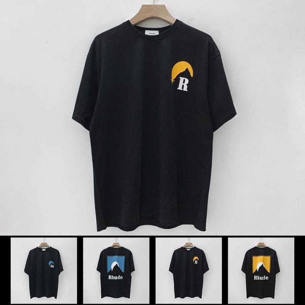 clothes and shorts street tide rhlimited rhude snow mountain sunset print casual round neck short sleeve t-shirt, White;black
clothes and shorts street tide rhlimited rhude snow mountain sunset print casual round neck short sleeve t-shirt, White;black