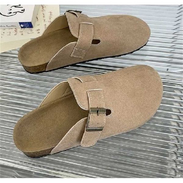 slippers factory designer birkinstocks sen series literary and artistic bucken shoes women's new style in autumn put on lazy people, Black
slippers factory designer birkinstocks sen series literary and artistic bucken shoes women's new style in autumn put on lazy people, Black