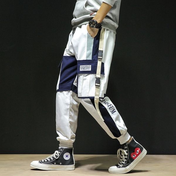 men's pants streetwear multi pockets cargo harem hip hop casual male track joggers trousers fashion harajuku men 230221, Black
men's pants streetwear multi pockets cargo harem hip hop casual male track joggers trousers fashion harajuku men 230221, Black