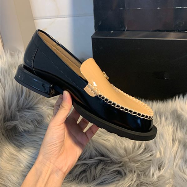 women dress shoes mules patent leather loafers slip on logo flat size 35-40 lady black beige white patchwork causal sneakers paltform mules
women dress shoes mules patent leather loafers slip on logo flat size 35-40 lady black beige white patchwork causal sneakers paltform mules