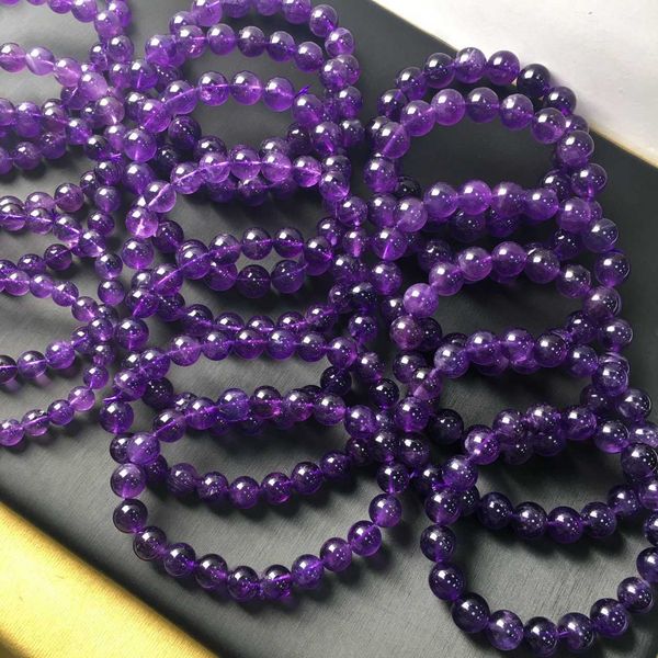 natural amethyst beaded bracelet,round purple gemstone, stretchy and handmade, healing crystal jewellry for women, Black
natural amethyst beaded bracelet,round purple gemstone, stretchy and handmade, healing crystal jewellry for women, Black