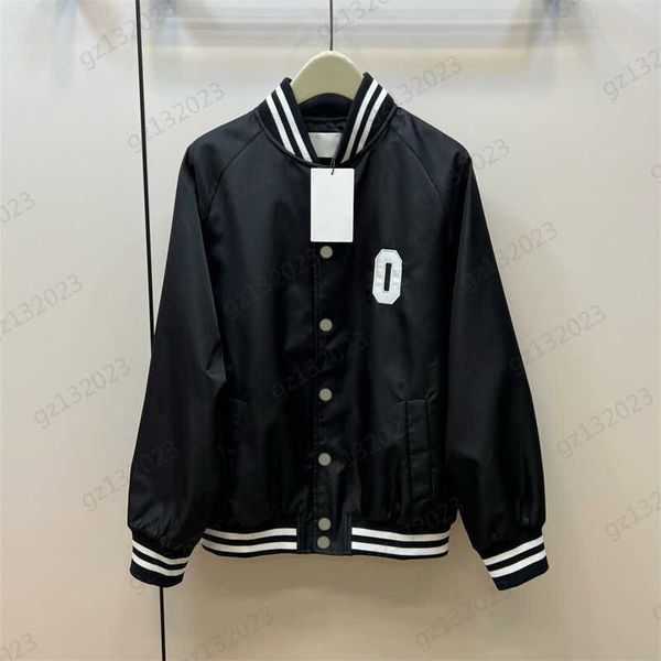 black women jackets letters embroidered stand-up collar long sleeve jacket striped webbing edge classic designer simple joker outerwear jack, Black;brown
black women jackets letters embroidered stand-up collar long sleeve jacket striped webbing edge classic designer simple joker outerwear jack, Black;brown