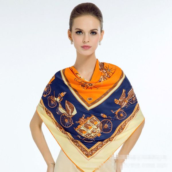 designer brand 100% silk scarf high-end soft thick scarves classic printed women's shawl size 90x90cm no box a6odd, Blue;gray
designer brand 100% silk scarf high-end soft thick scarves classic printed women's shawl size 90x90cm no box a6odd, Blue;gray