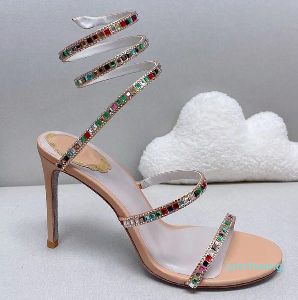 stiletto heel for sandals womens shoe rene caovilla cleo crystal studded snake strass shoes luxury designers ankle wraparound 9.5cm high 2, Black
stiletto heel for sandals womens shoe rene caovilla cleo crystal studded snake strass shoes luxury designers ankle wraparound 9.5cm high 2, Black