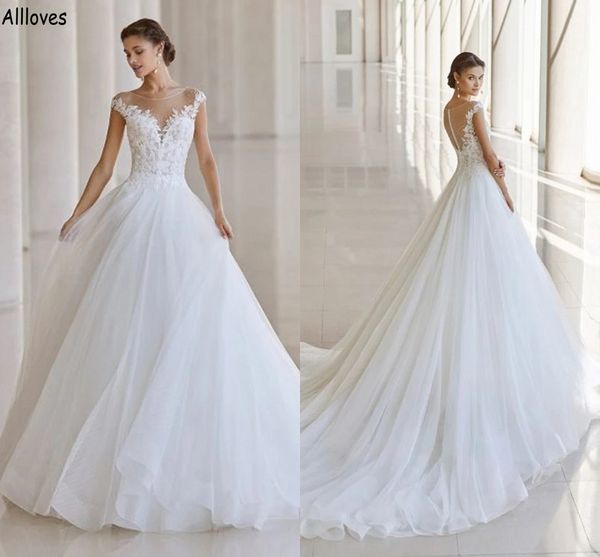 maternity white tulle a line wedding dresses for brides sheer neck lace appliqued boho country bridal gowns cap sleeves illusion buttons bac
maternity white tulle a line wedding dresses for brides sheer neck lace appliqued boho country bridal gowns cap sleeves illusion buttons bac