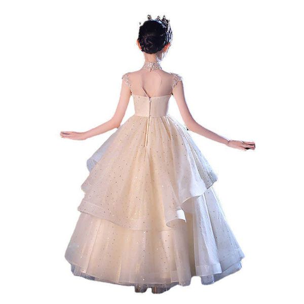 huatong dress new heavy industry girls' walk show pengpeng evening dress little host piano performance dress spring, Blue
huatong dress new heavy industry girls' walk show pengpeng evening dress little host piano performance dress spring, Blue