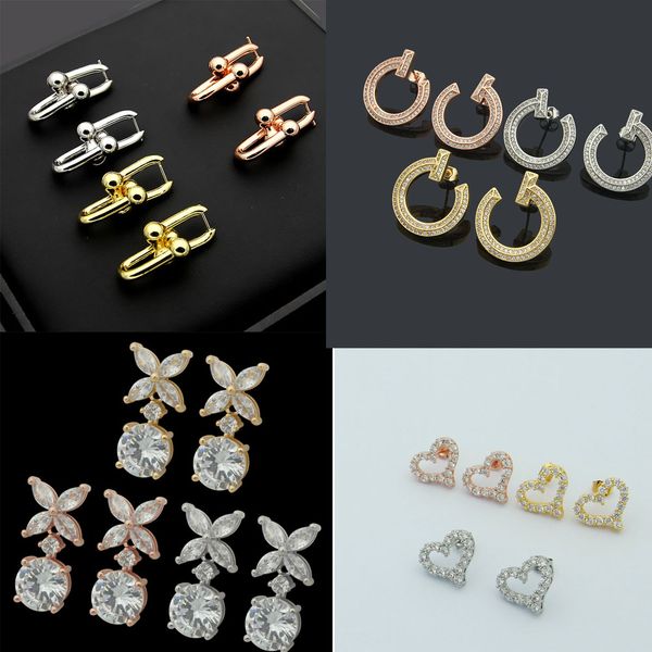 designer earrings for women ring drilling studs jewelry studs gold/silvery/rose full brand as wedding christmas gift, Golden;silver
designer earrings for women ring drilling studs jewelry studs gold/silvery/rose full brand as wedding christmas gift, Golden;silver