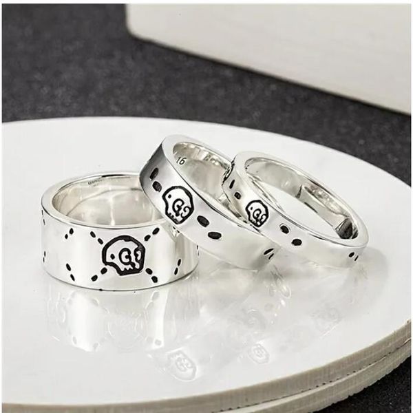 Simple fashion designer narrow wide small fresh ring