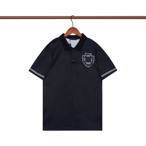 2023 men's polos designer men's tee new cotton crease resistant breathable t-shirt lapel commercial fashion casual print high-end, White;black
2023 men's polos designer men's tee new cotton crease resistant breathable t-shirt lapel commercial fashion casual print high-end, White;black