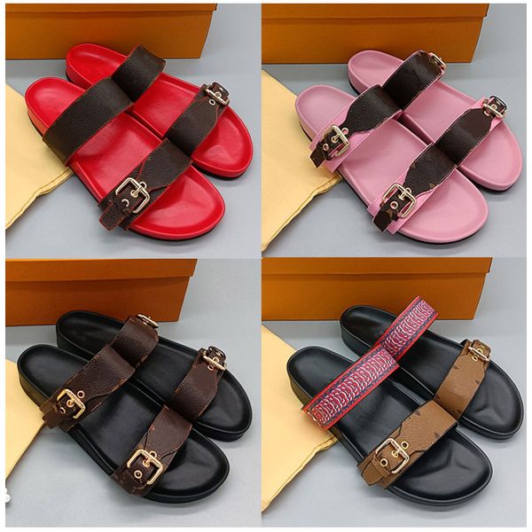 women men's bom dia flat slippers designer sandals brand shoes vintage brown black beige monograms plaid double strap flip flops slip o
women men's bom dia flat slippers designer sandals brand shoes vintage brown black beige monograms plaid double strap flip flops slip o