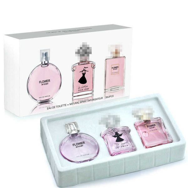 fragrance the story of flowers perfume 3-bottle set long lasting classic women 90ml gift box
fragrance the story of flowers perfume 3-bottle set long lasting classic women 90ml gift box